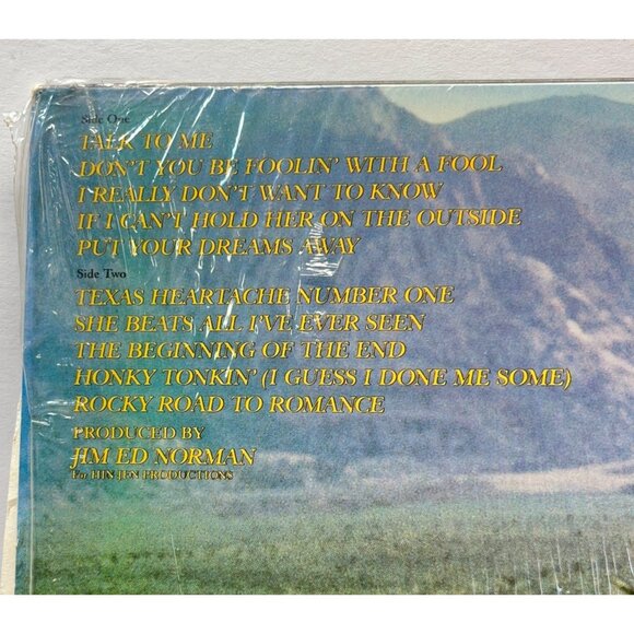 Mickey Gilley Put Your Dreams Away 33RPM Vinyl LP 80s Country Epic in VG+ - Picture 6 of 7